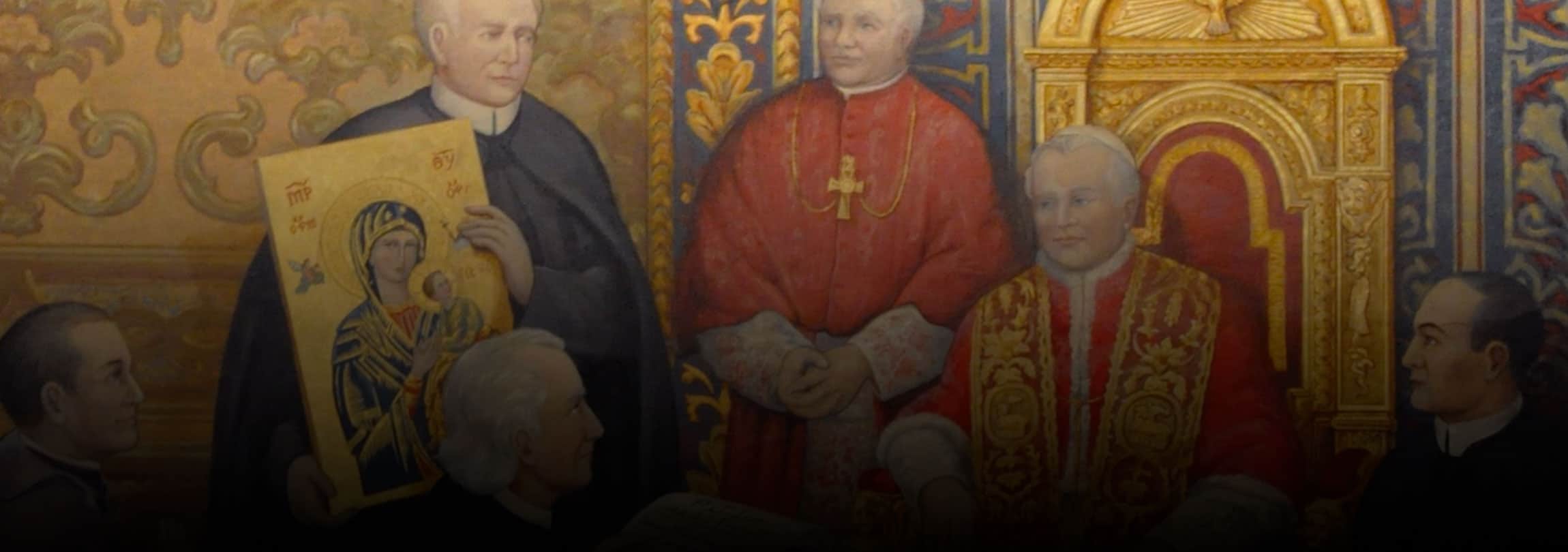 O pintor da Virgem do Perpétuo Socorro