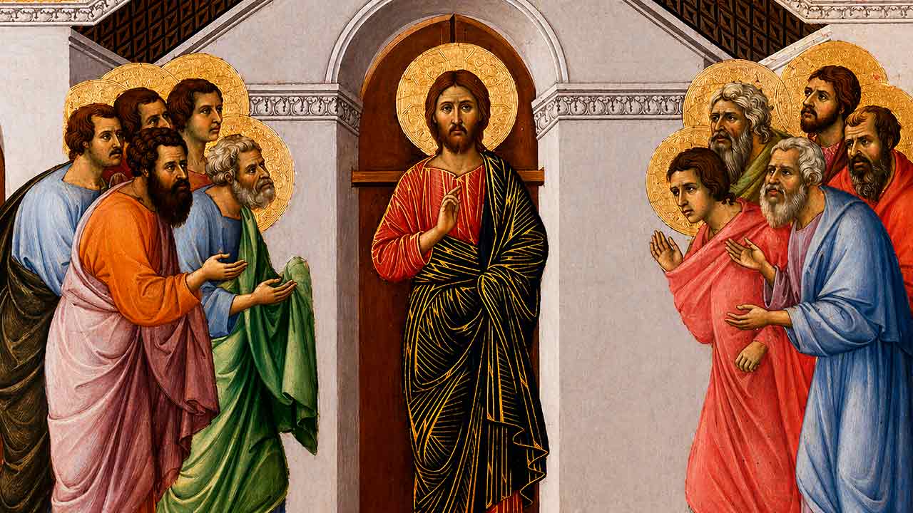 A manifestação de Cristo aos seus amigos