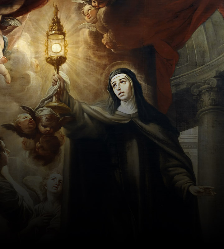 A santa que afugentou os muçulmanos