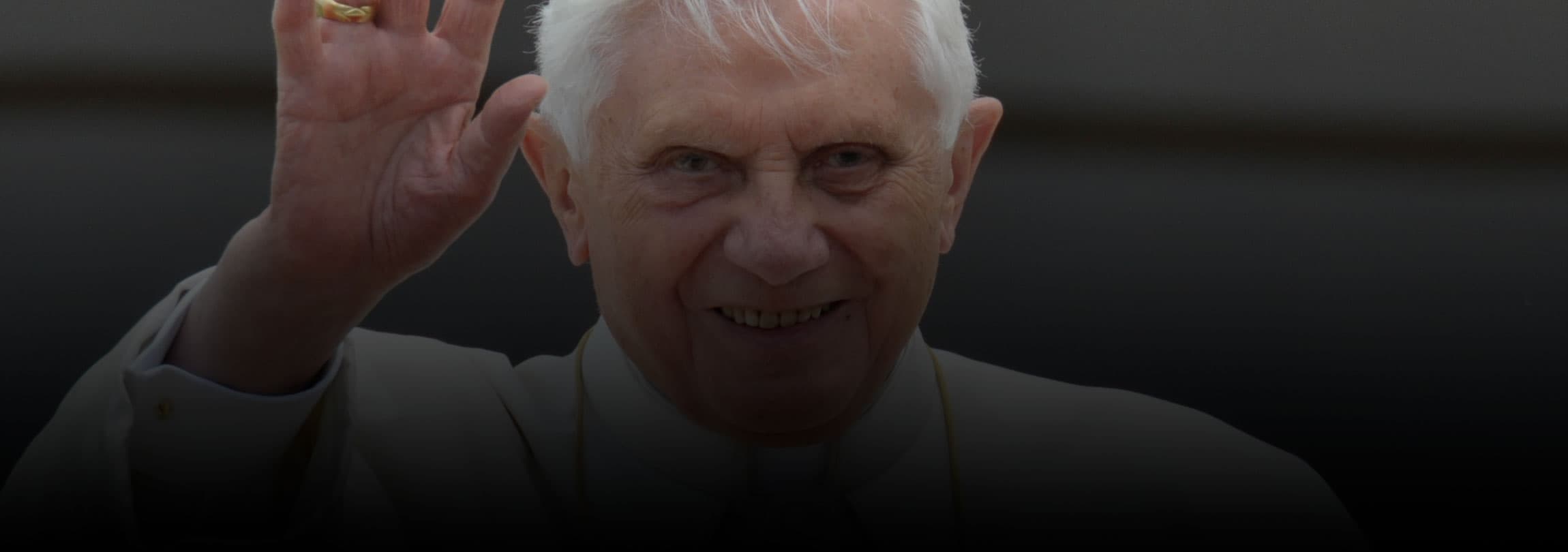 O adeus de um Papa