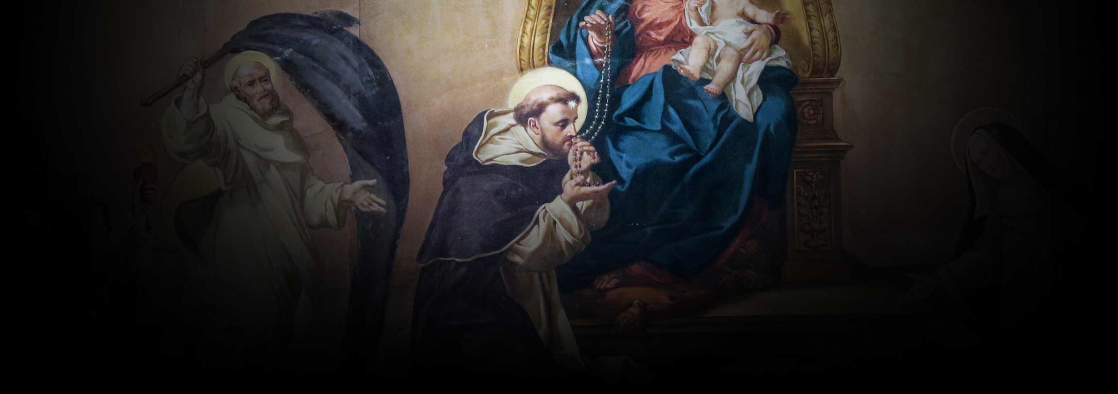 São Domingos e o Santo Rosário