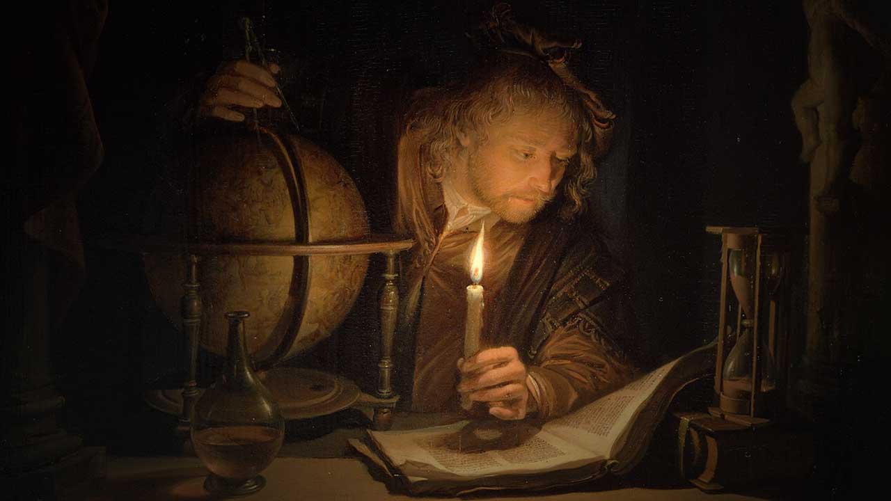 Como lâmpadas num candelabro