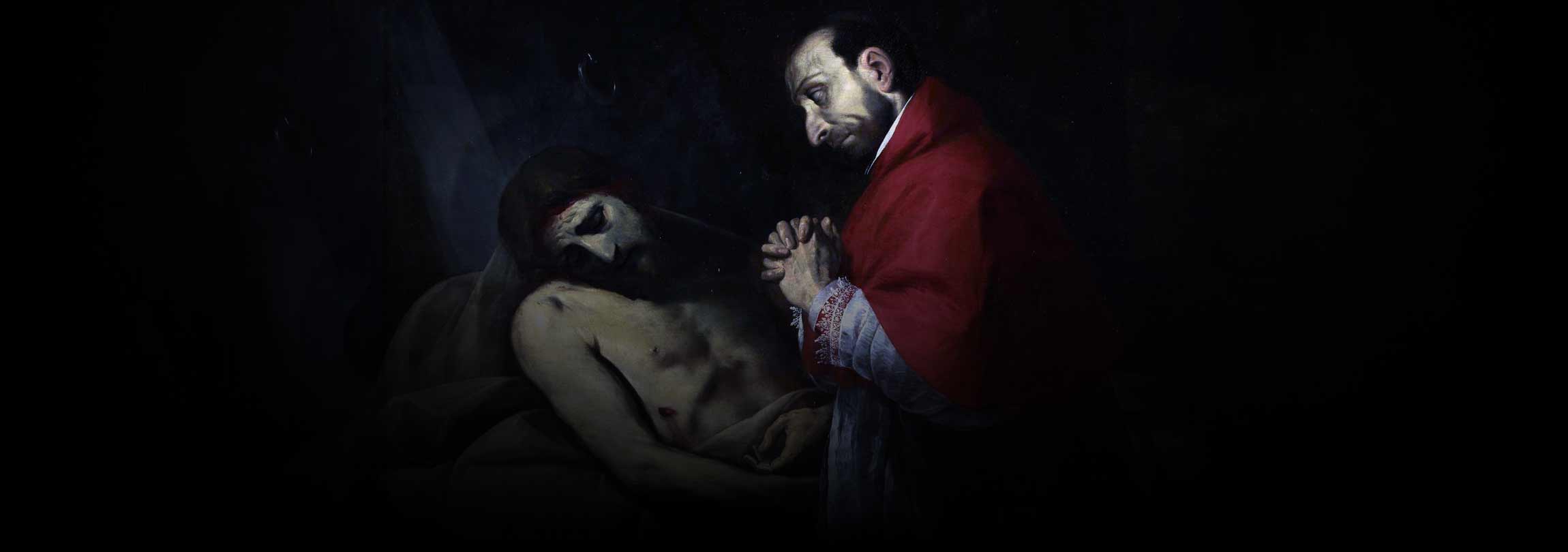 Um santo em meio à epidemia