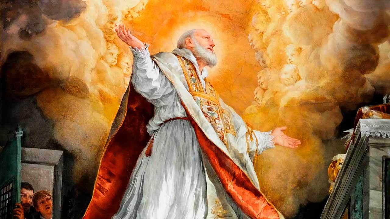 O santo que se fez criança