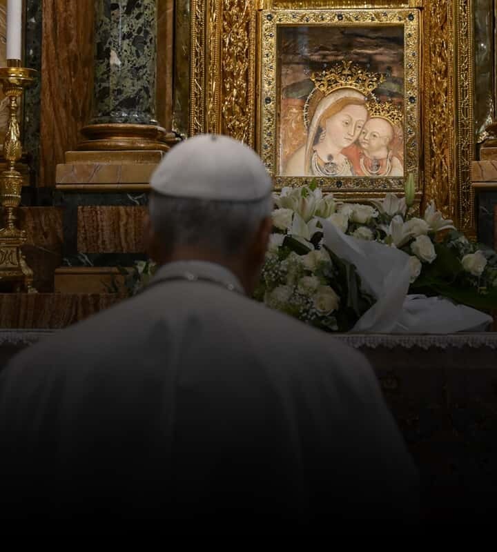 O Papa Leão XIV e Nossa Senhora