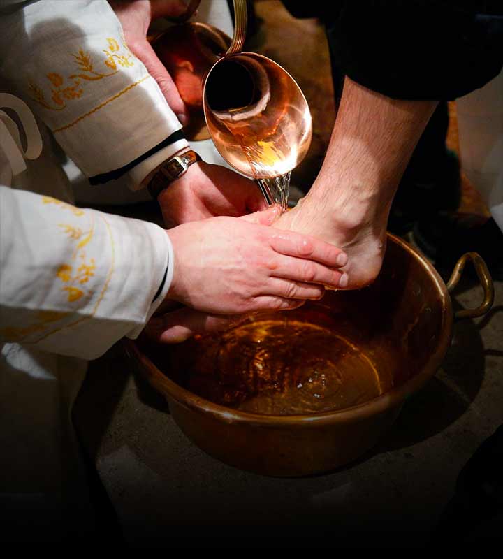 Era assim a Quinta-feira de Lava-Pés…