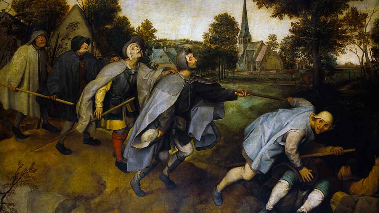 A cegueira dos soberbos