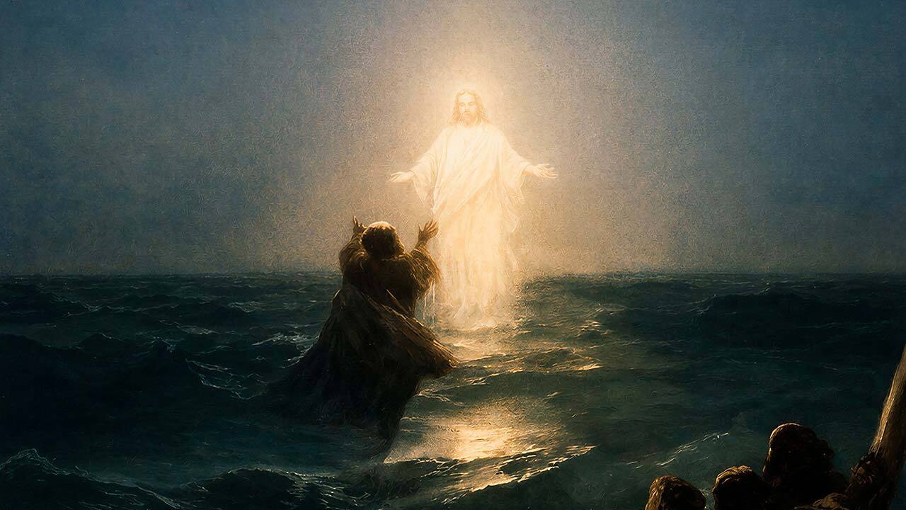 A provação da fé no mar desta vida