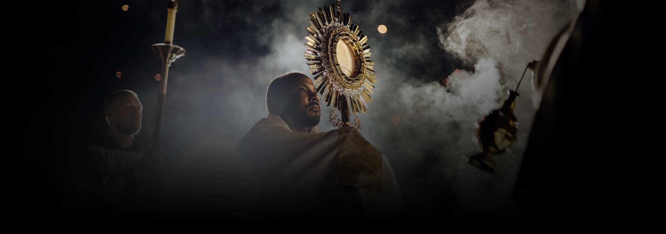 Vejo vocês na Eucaristia