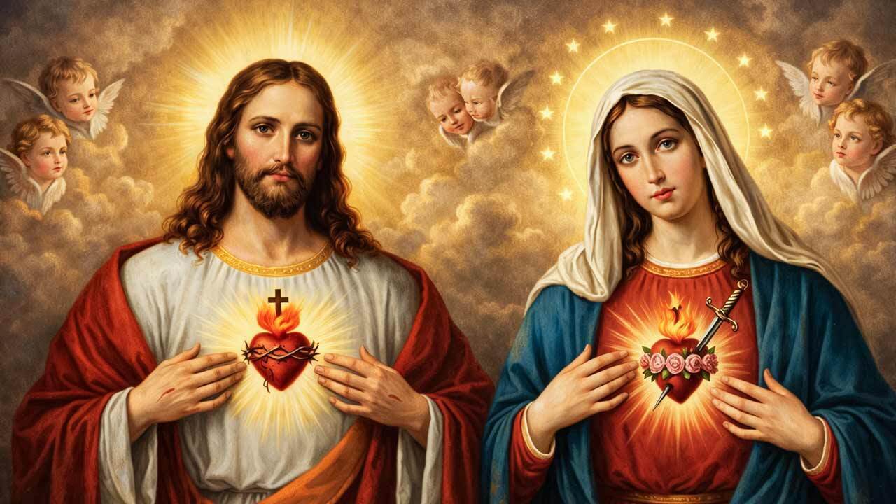 Dois corações puríssimos e misericordiosos