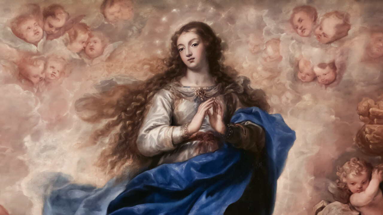 As três graças da Imaculada