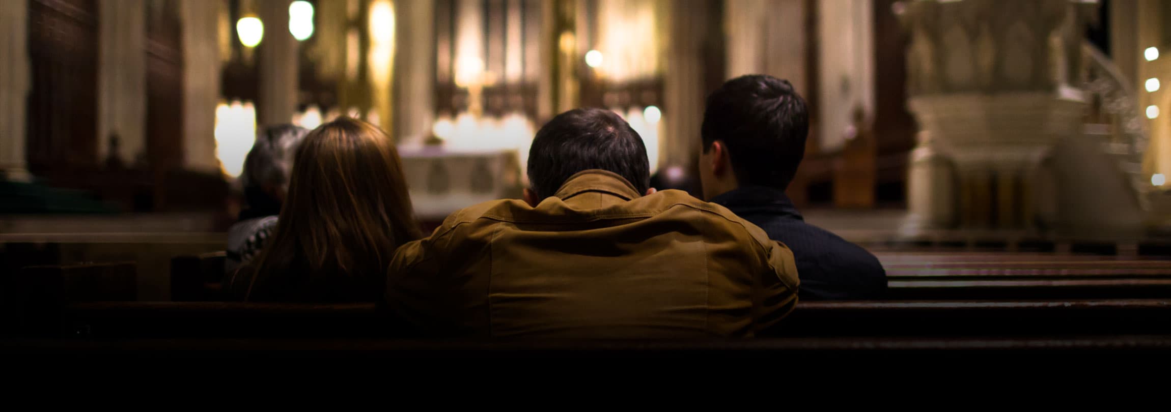 Voltei para os braços da Igreja