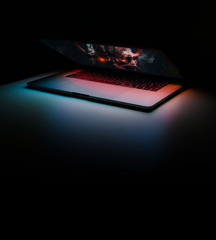 De repente, uma imagem apareceu na tela…