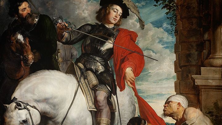 A história de São Martinho de Tours para crianças