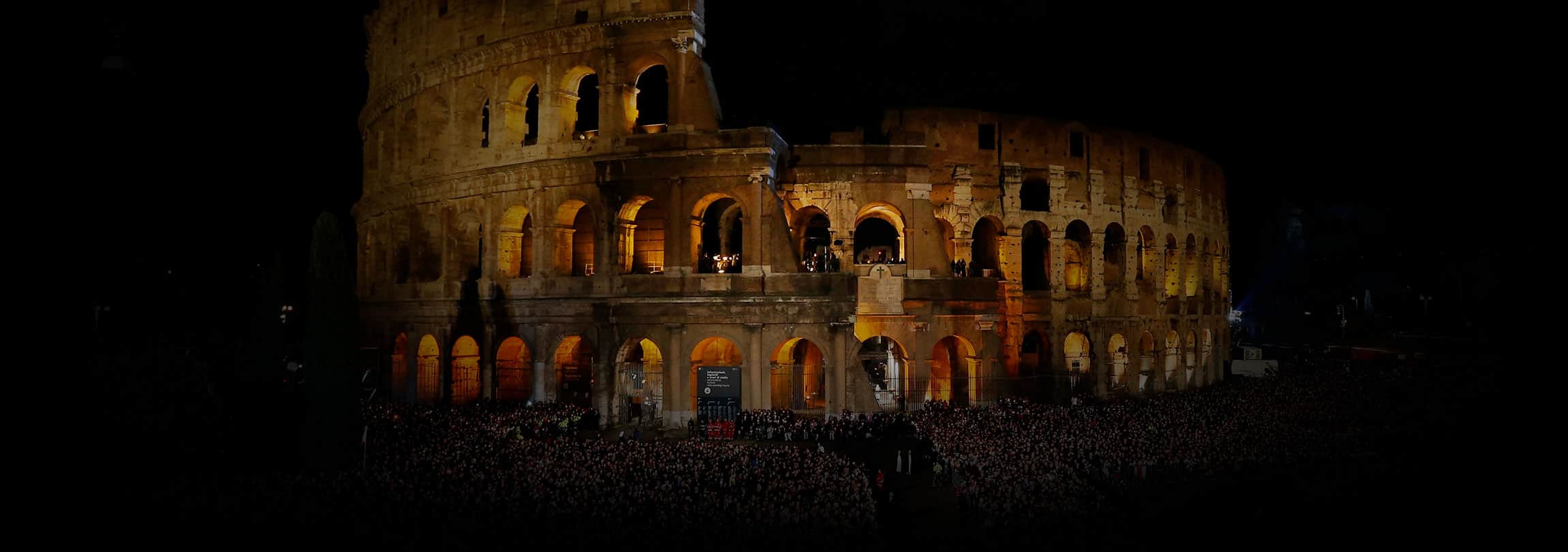 Aquela Via-Sacra no Coliseu
