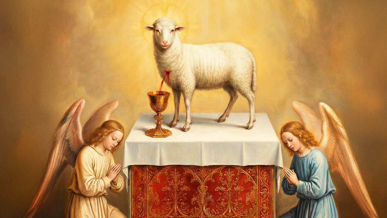 O sacrifício do Cordeiro de Deus