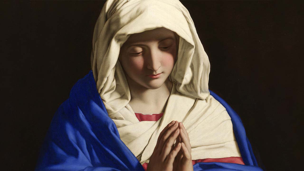 A Igreja reduzida a Maria