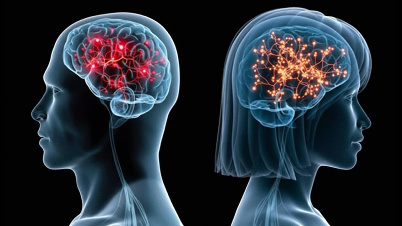 A diferença entre o cérebro masculino e o feminino
