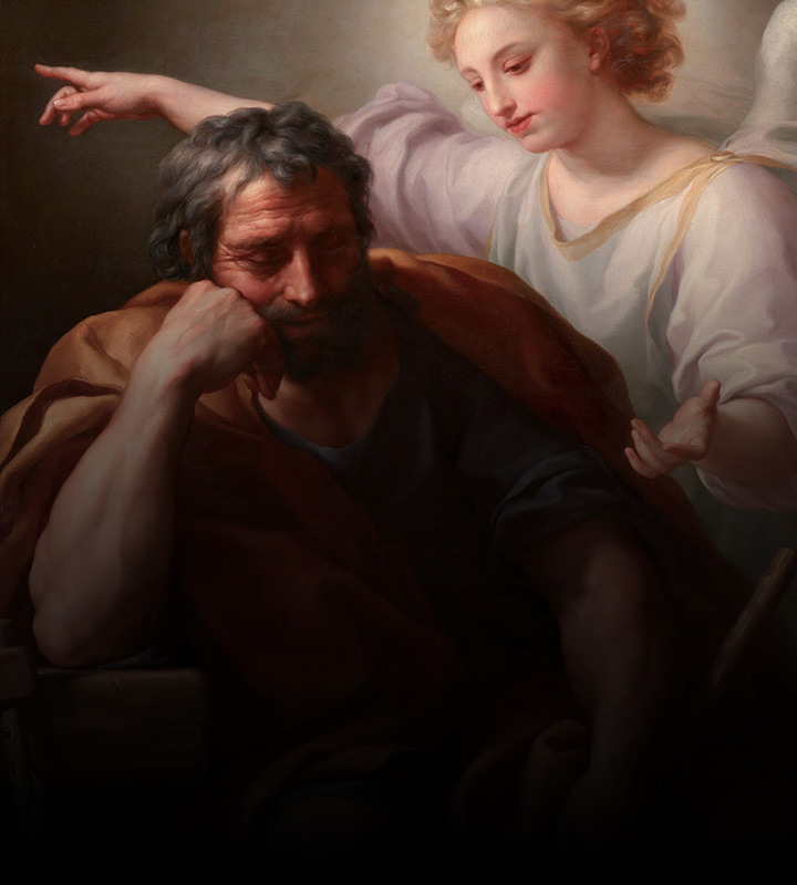 São José da boca fechada