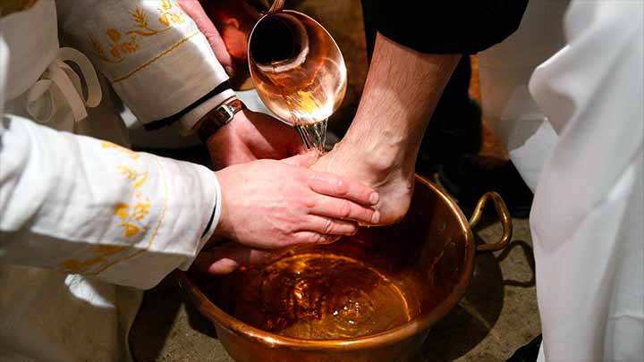 Era assim a Quinta-feira de Lava-Pés…