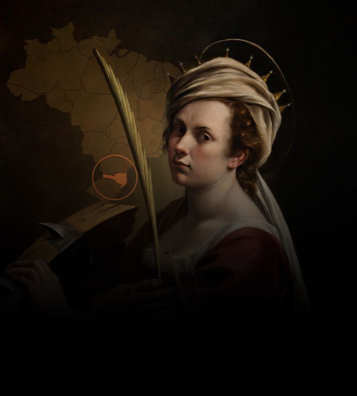 A mais famosa das Santas Catarinas