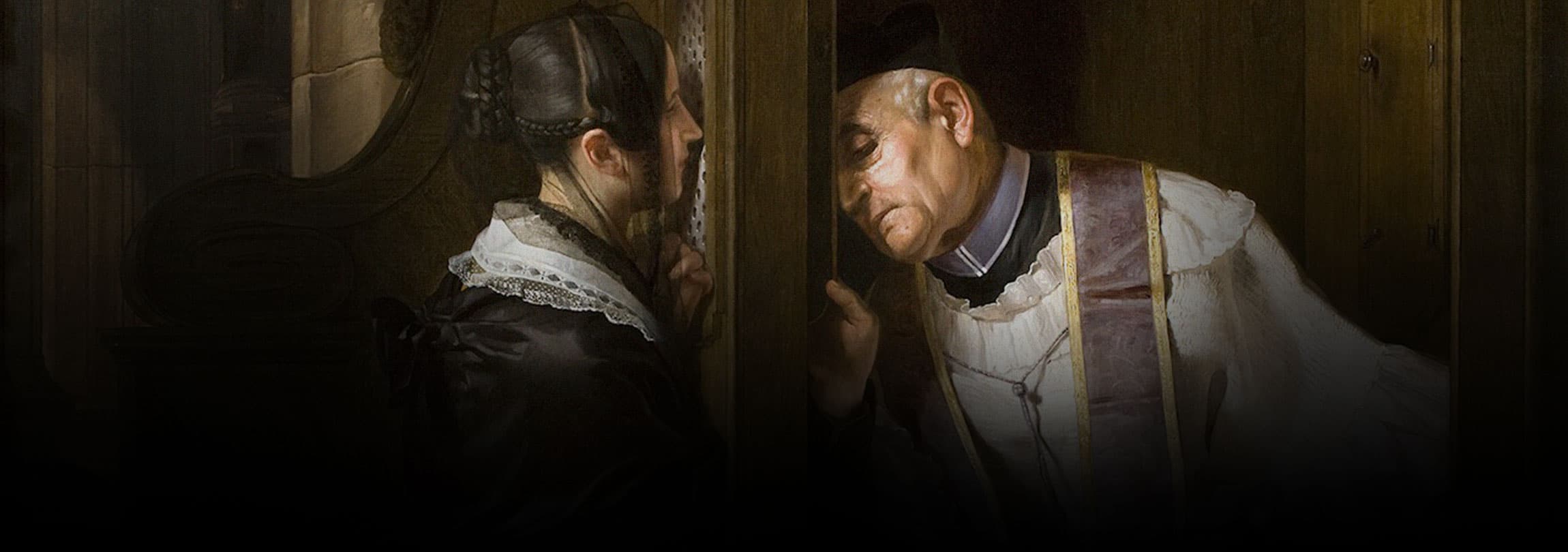 Católicos, voltem ao confessionário!