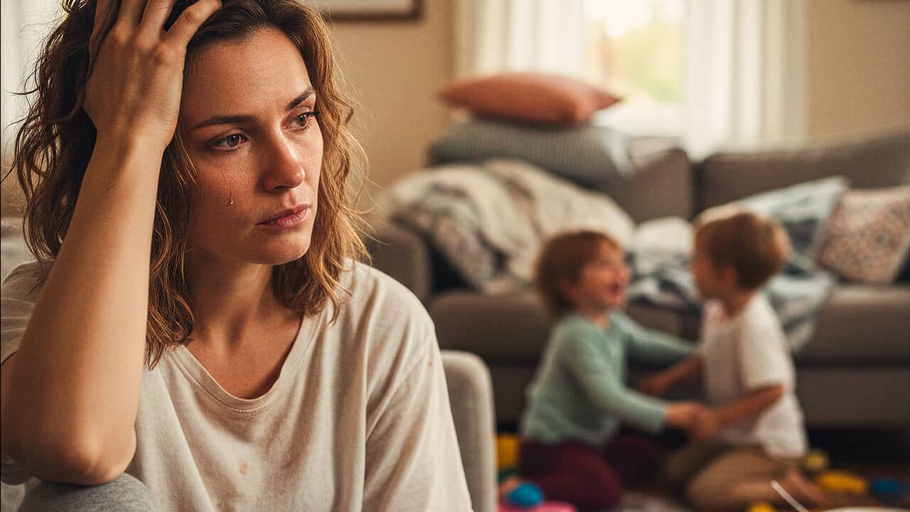 O esgotamento na vida familiar