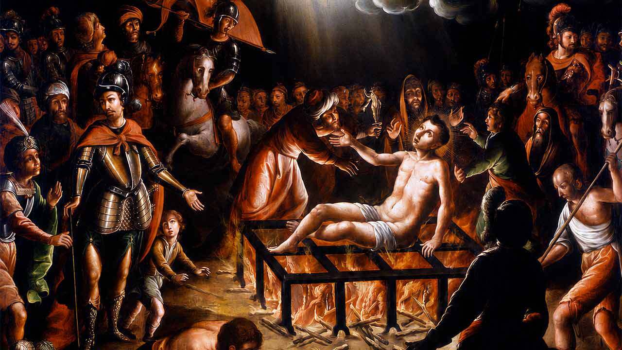 São Lourenço e o sacrifício de amor