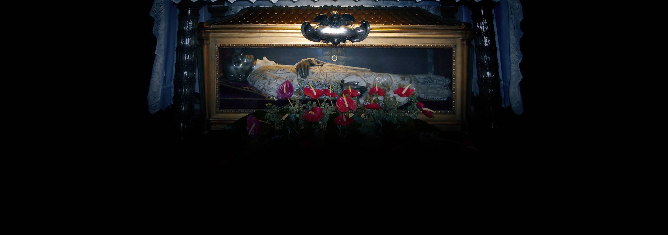 O corpo incorrupto de São Vicente Pallotti